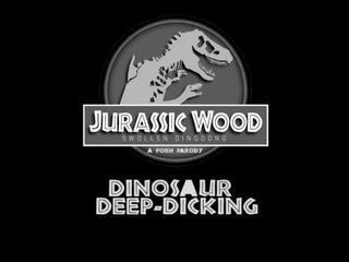 Jurassic pistellä: deep-dicking dinosaur