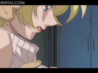 Hentai seductress In Glasses Cunt Banged Hardcore And Facialized