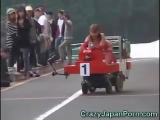 Funny Japanese x rated clip Race!