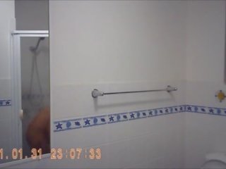 Deity in shower