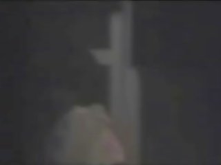 Gömd klotter utanför fönster japanska älskling onanerar