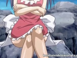 Magnificent anime neitsyt- ensimmäinen imee ja nussii