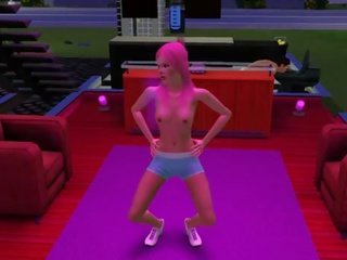 Sims 3 topless dansen