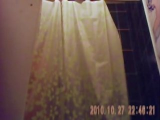 Spy Cam At Shower - 23yo daughter