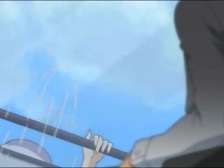 Bosomy anime nőstény róka szerzés cumshoted