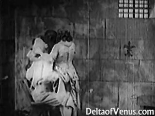 Starodávne francúzske dospelé film 1920s - bastille deň