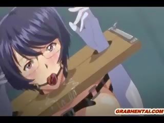 Bondage mistress Hentai Bigboobs With A Muzzle Brutally