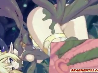 Charming Hentai Elf Caught And outstanding Drilled Wetpussy By S
