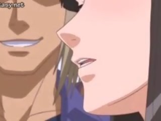 Charming Anime Vixen Getting Boobs Rubbed