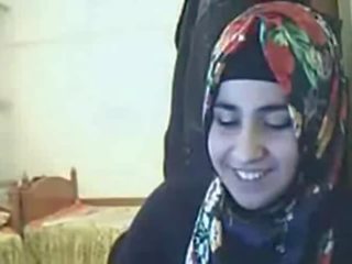 Klammer - hijab jung dame vorführung arsch auf webkamera