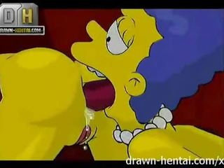 Simpsons xxx film - bukkake gangbang