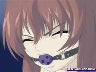 Renteng hentai perawat with a muzzle get whipped by medhis person