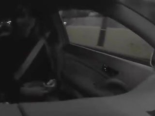 Lascivious japanese married milf sucking shaft in car next thing right after jerking