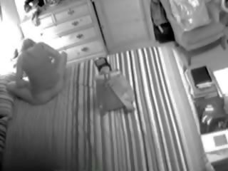 Damsel mom caught masturbating on hidden spy cam clip