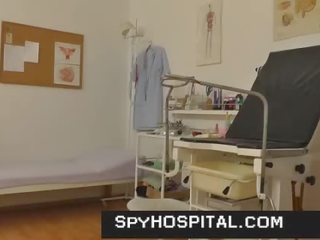 Aged gyno intern with a hidden cam