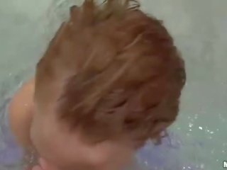 Sultry Czech mistress anal fucked in jacuzzi