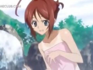 Anime Sweetie Gets Cunt And Tits Grabbed From Her Back