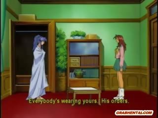 Pervert Anime adolescent Groupfucking In The Bathroom