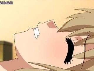 Sweet anime tasting big johnson