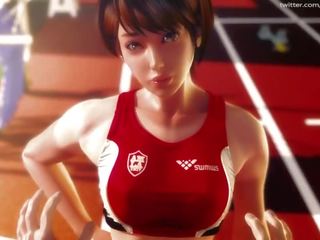 ベスト 3d エロアニメ スポーツの 若い 女性 フェティッシュ sportuniform paizuri 手コキ 経口 crempie