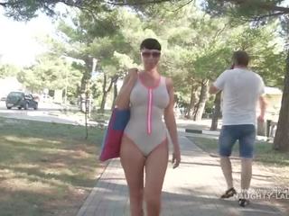 One-piece Transparent Swimsuit