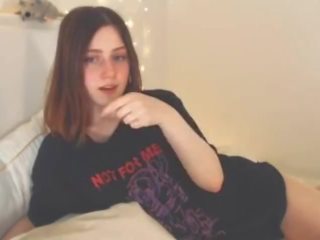 18 jaar oud minnaar mastrubating op webcam