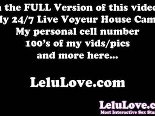 Lelu love-much needed אוֹנָנוּת עם houseguests