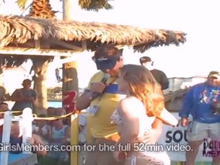 Spring odmor bikini tekmovanje zavoji v divje trak off odrasli posnetek oddaj