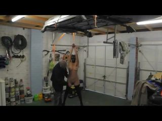 Slattern Wife in BDSM Garage Training, Free xxx movie d2