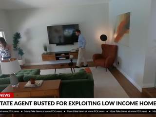 Fck समाचार - असली estate एजेंट भंडाफोड़ के लिए exploiting घर buyers
