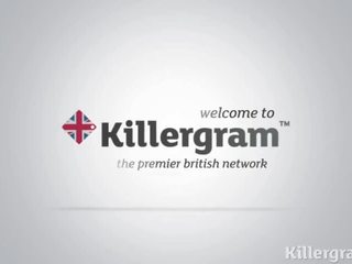Killergram טיפאני naylor מבאס של זרים ב א xxx סרט קולנוע