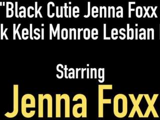 Črno seductress jenna foxx & debel kelsi monroe lezbijke jebemti!