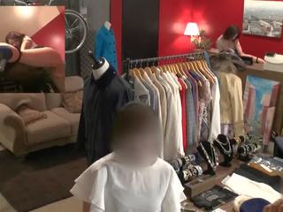 Risky julkinen likainen klipsi sisään japanilainen vaatteet kauppa kanssa tsubasa hachino