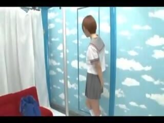 Japanese amateur school uniform adult film