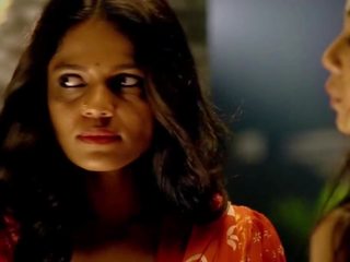 Indian Actress Anangsha Biswas & Priyanka Bose 3Some sex movie Scene