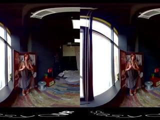 Pretty amateur girls dancing and teasing in this exclusive VR video