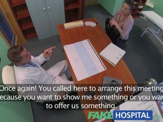 FakeHospital randy saleswoman strikes a deal with the dirty medical person dirty clip movs