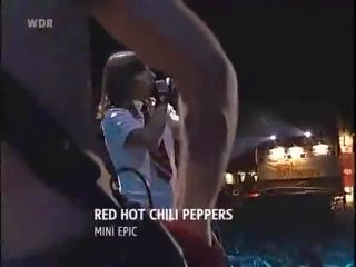 Merah cantik chili peppers hidup di rock saya sedang ring rockpalast 2004