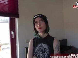 Young Punk Teen in Amateur Casting with Pervert youth