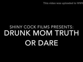 Drunk Mom's Truth or Dare Part 1 Starring Jane Cane and Wade Cane from Shiny pecker movies