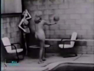 Bv 113: mugt retro & striptease kirli video film 1f
