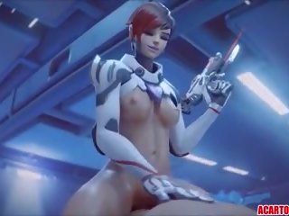 Overwatch xxx movie Compilation with Dva and Widowmaker: sex clip 64