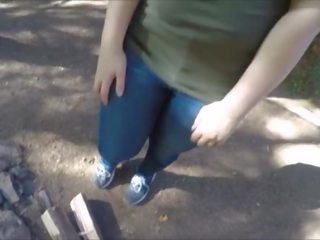 Lost Hiker babe Gets Fucked And Takes Anal Creampie