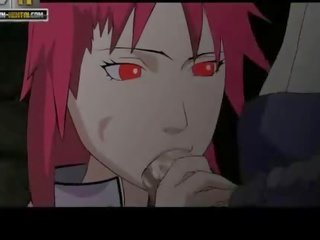 Naruto σεξ βίντεο karin έρχεται sasuke cums