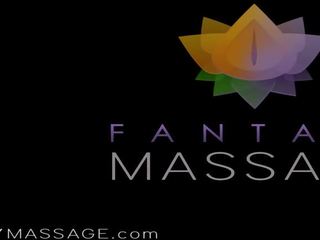 FantasyMassage alluring MILF Boss Offers Herself For Practice