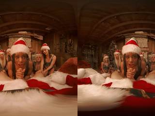 VRBangers.com-Abella Danger and her 7 erotic Elves Christmas Orgy VR xxx clip