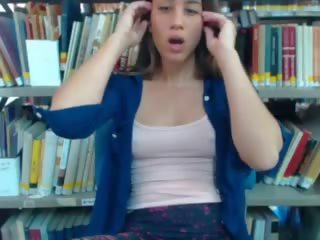 Israeli Tenn Plays in the Library, Free xxx clip f0