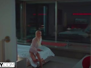 TUSHY Model has a Crush and uses a Butt Plug to get his Attention